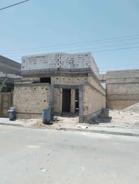 هيكل قيد الانشاء في المهندسين طابق واحد بناء درجه اولى المساحه ١٥٤ غرف...
