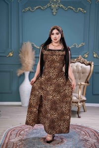 فستان نسائي • فري سايز ٩٠ك • شغل ثقيل