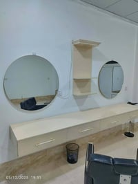 ديكور محل حلاقة • تفصال درجة أولى • خانقين