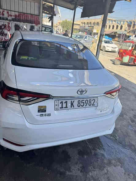 السلام عليكم كورلا مديل 2025 ماشيه 13000 الف مواصفات فول شاشه ايباد كامره 360 فول عدى كرسي كهرباء السياره صار بيها حتدث خفيف بارد بل خشم مال البنيد وتعديل الجاملغ الايمن وتكعيد البنيد ابيعها على وضعها بدون تصليح رقم بغداد باسمي السعر 145 ولحد يحجيلي على سعر الزيرو قبل ميعرف شكد سعرها بل معارض رجائاً الزيرو سعرها بل معارض 158/159 السياره غير الحادث مابيها كله مكفول هاذ رقمي خابر وتدلل 
***********
