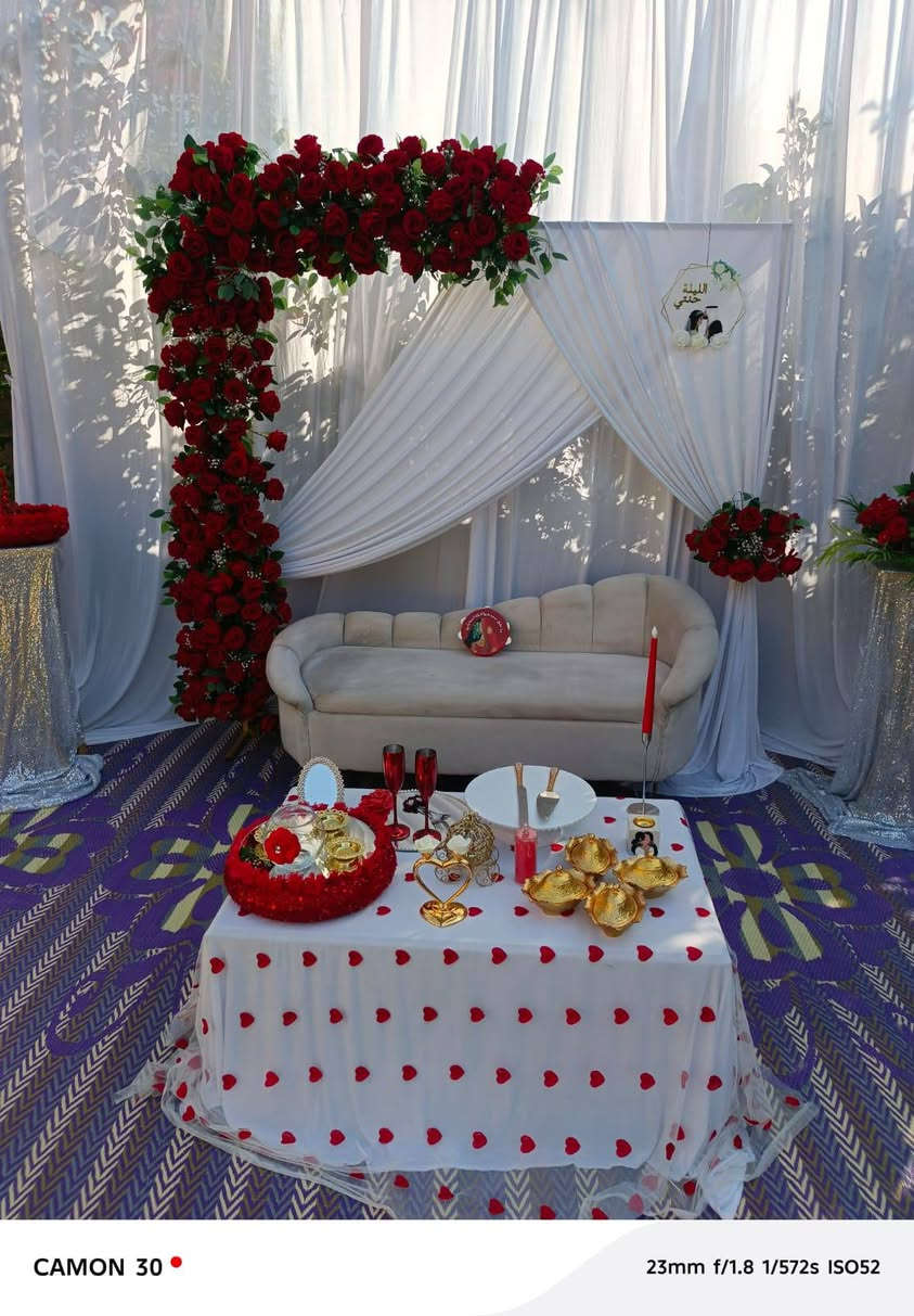 ❤️
للعمر #حكايات واجملها حكايه حب #يختمها الزواج لتكون #كوشات لمسة الافراح  #ديالى بعقوبه #وجميع المناطق المجاوره #بدايه لحكايه #جديده ويه #احلى عرسان💍 ❤️
للحجز #والاستفسار 👇
او الاتصال ‏‪***********

