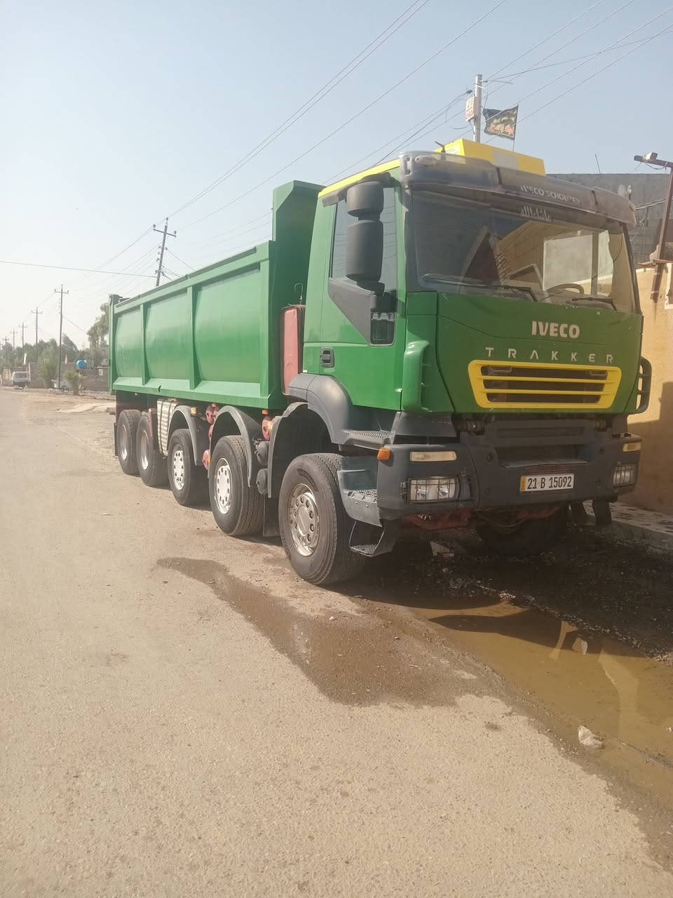 السلام عليكم افيكو عنكبوت ٥ محاور ابلادي موديل 2005 محرك كروس 13انجكتر كير 221 مجموعه جيئف تخم تاير السياره جاهزه كبل لشغل بدي 24 متر الاستفسار ***********.          0782481620
