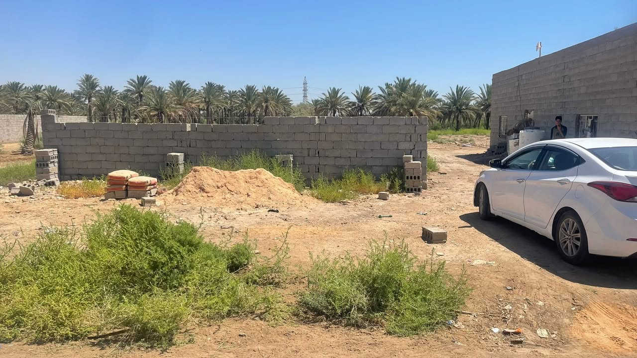 ‏للبيع  ‏‫نصف دونم    ‏عقد تحويل اسهم باسمك في كربلاء شارع ام ام البنين منطقه الزبيليه كافه الخدمات مدرسه. للمعلومات اتصال// الواجهه 16 متر /*********** /***********
