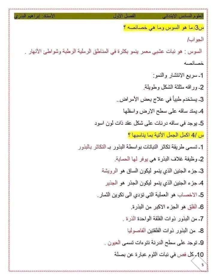الصف السادس الابتدائي
مادة العلوم 

ملخص شامل للمادة ( تعاريف، تعاليل ، فراغات ، صح وخطأ ، اختر بين الاقواس)


**إذا كنت صاحب هذا الإعلان وتريد حذفه لأي سبب، رجاءا أرسل رسالة إلى الدعم الفني**