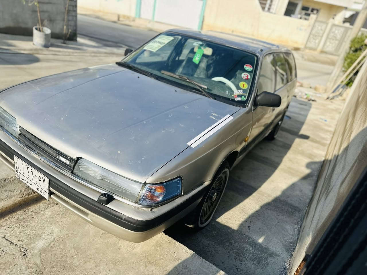 مازدا 626استيشن موديل 1990محرك وكير بل شرط 8وبخ بدون ضرر وبدون صبخ  بدون خياس صدر وكهربايات كله بل شرط سنويه عاج شرط تحويل ووكاله كوبون بانزين مطلعين له جام كهرباي abs سياره حلو كاعد سعر ٢٥مكان كركوك ***********
***********
