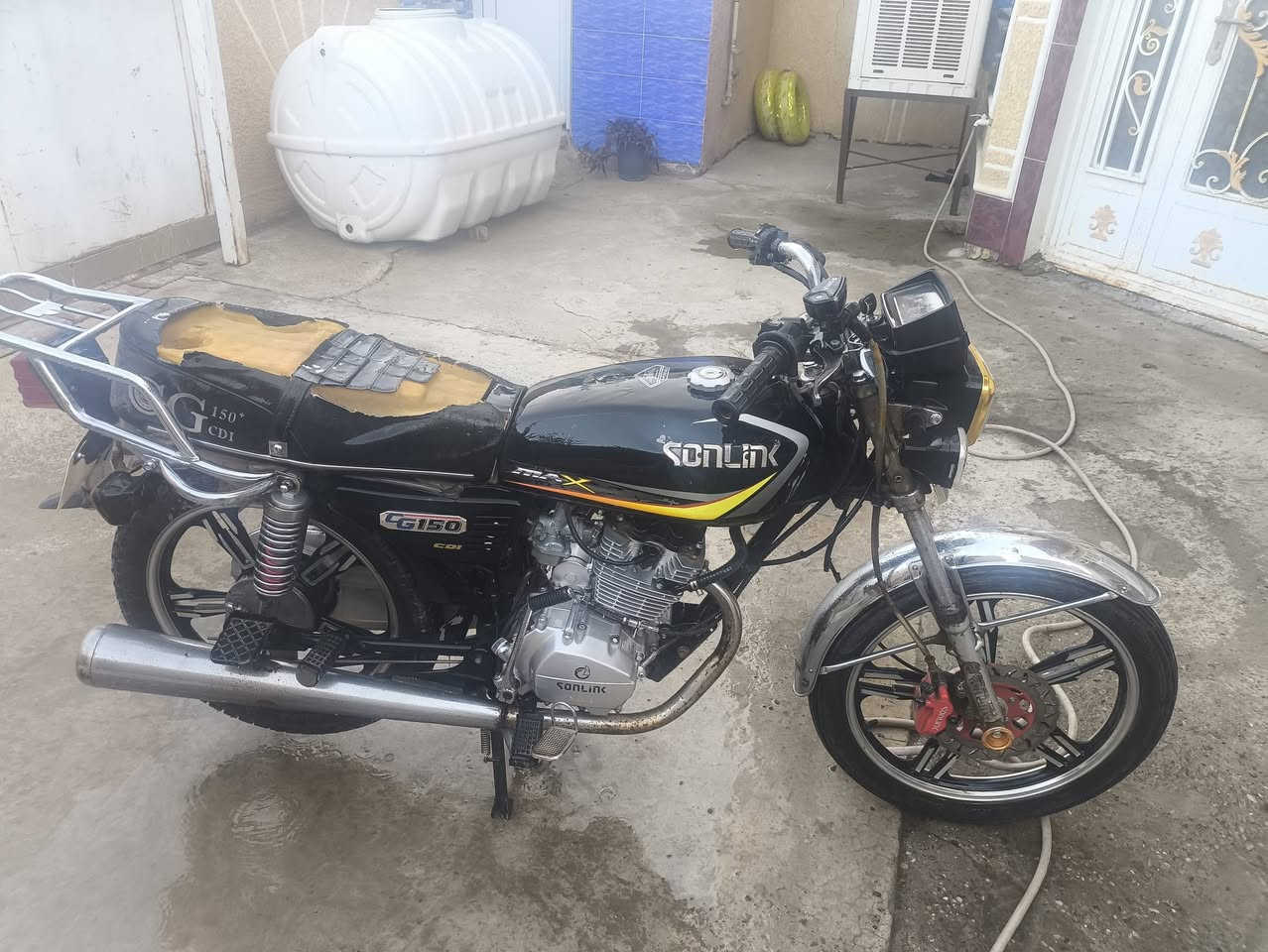 دراجه سونك موديل 23 للبيع نواقص كشن دبل امامي باتري غير ذني ماكو خير من الله السعر 550 مكاني ديالى جديده الشط منطقه الامام الحسن الرقم ***********
