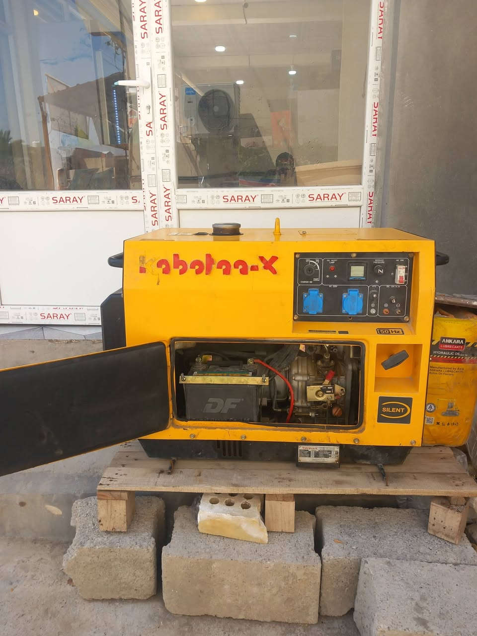 مولد كاز كاتم 25 امبير مولدا جاهز نكرا سلف شرط فحص اخو الجديد مكان  ,ديالي بعقوبه دور الزراعه 
 اتصال ***********
