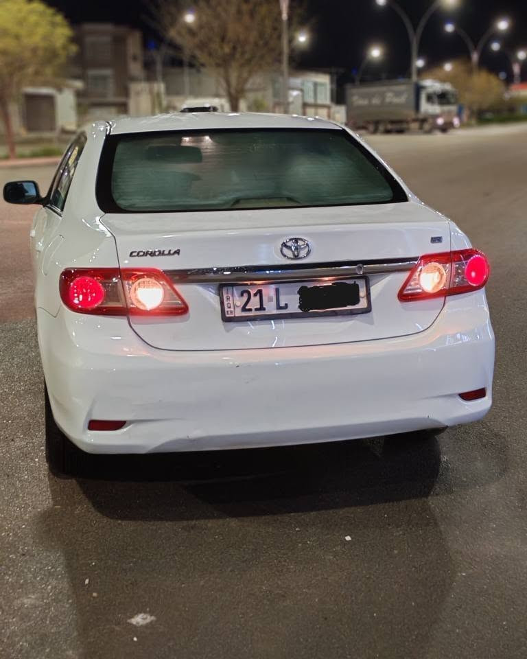 السلام عليكم كورلا موديل  2013 كندي بدون اي ضربه بس ربع صبغ بونيت گايم وصبغ صندوق گايم بي اربع مكانات بارد اربعتهوم ميصر شبرين بشرط گير محرك تبرديت تدفئه كله عل بلادي مامفتوح برغي بطاقه بنزين سعر130 مجال اذاشراي خابر....رقم هاتف *********** كركوك, العراق
