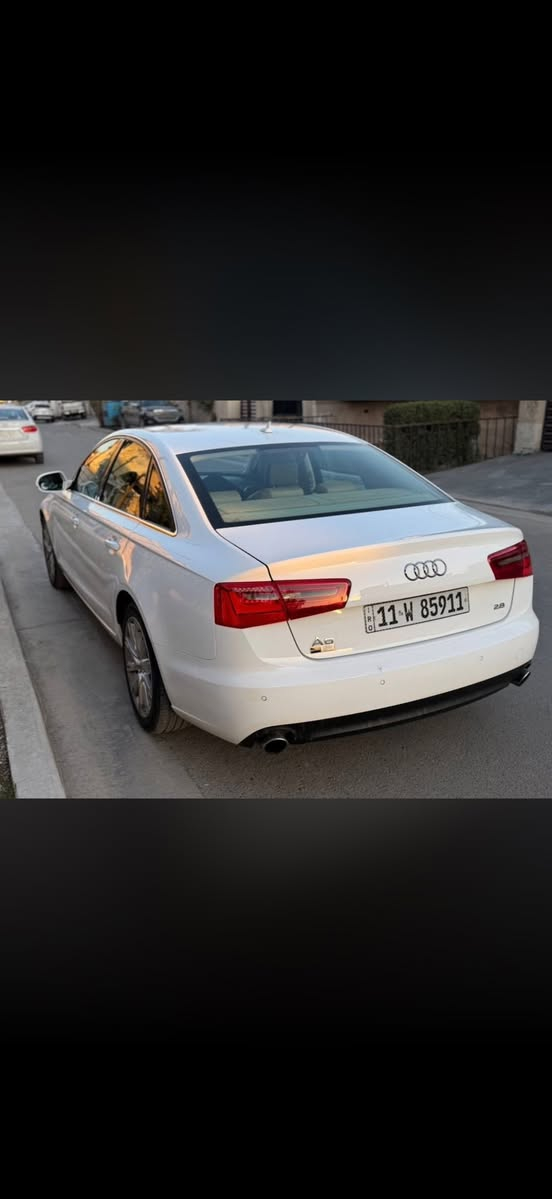 للبيع بسعر مناسب جدآ
اودي A6 2013 خليجي 

كفاله عامه عدا بابتين رش فقط فقط

شاشه قلاب 

مري قلاب اوتو 

كير تحكم سبورت

كشنات خزن ميموري

كشنات كهرباء 

ثلاجه بالجكمجه 

تبريد 3 قطع 

سماعات sp audio

عدسات زينون ليزر 9 عدسات 

لايتات متحركه مع الستيرن 

حساسات امامي خلفي مع كامره 

محرك 2.8 تنفس طبيعي 

غرفه جلد وكنتاره 

تحكم تبريد جهتين منفصل 

سلايد روف اوتو 

 ماسحات اوتو مع السرعه وقوه المطر

5 بصمات وجنطه بصمه 

مرايه وسطيه وجانبيه تضليل اوتو 

تحكمات ستيرن 

مثبت سرعه ذكي 

بريكات برمبو

مكاني بغداد حي الاعلام رقمي 
***********
