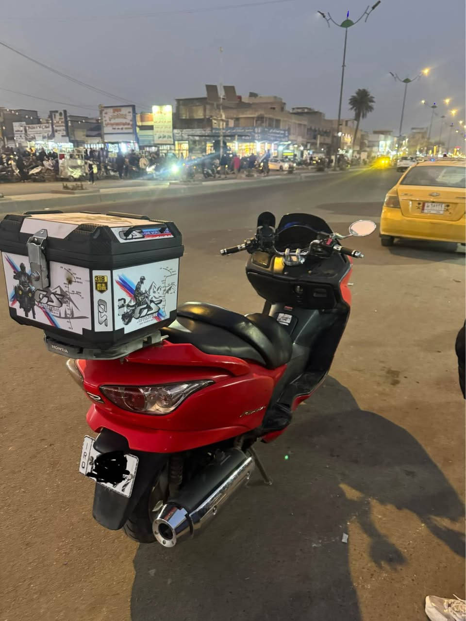 السلام عليكم
دراجه فورزا 0/9 مرقم رقم نكليزي تتحول بكل المحافظات رقم كركوك باسمي 7 كير 4 وضعيات مكفول بس اشري الكفرات بيها طخطخات تروح بلبولش نكره سلف كامله ترايك من الفاو لزاخو 
مكان بغداد 
*********** 

‭***********‬ بغداد, العراق
