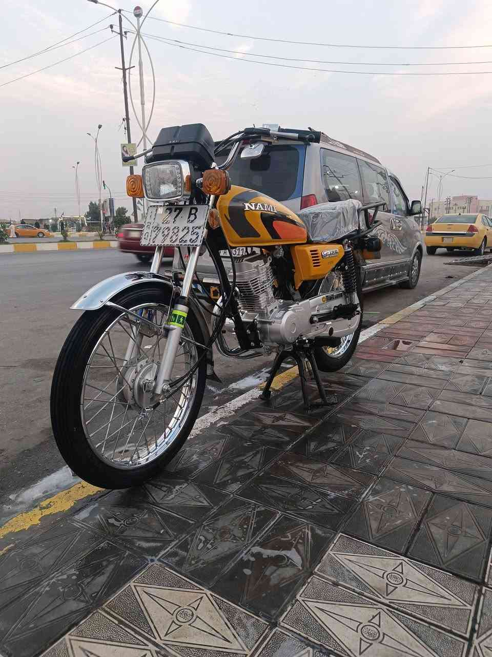 سلام عليكم     دراجه نامه شلامجه اصلي رقم او سنويه رقم نكليزي بسمي تحويل ثاني يوم  دراجه جديده كارتون الله شاهد تجي وتفحص اذا ابيها زلغ كروتك مرجوعه الك وعلي دراجه ثاني تبديله دهن الها شاصي 22  اصلي شلامجه وتعميره توني شهادها صالها شهر لو اقل او شرط كله اصلي اذا بيها شي تجاري تجي تاخذها بلاش وعلي شراي يجي خاص بي خير ويدلل مكاني ناصرية مركز قرب كراج الموحد رقم ***********
