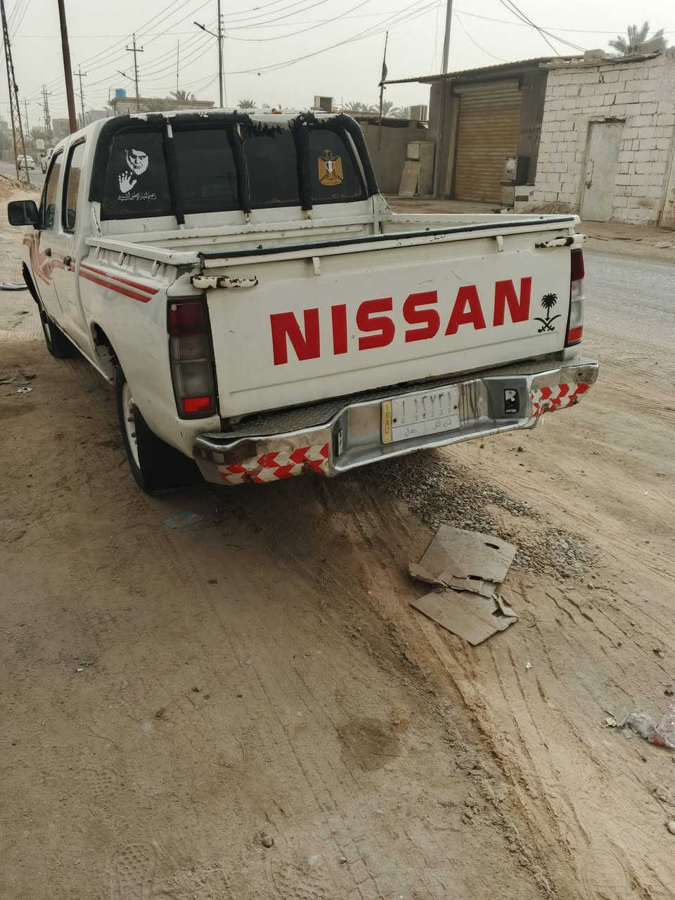 سلام عليكم للبيع بيكب نيسان شبوط موديل ٢٠٠٠ سعر ٥٠ ورقا عنوان بصره ابو الخصيب تليفون ***********
