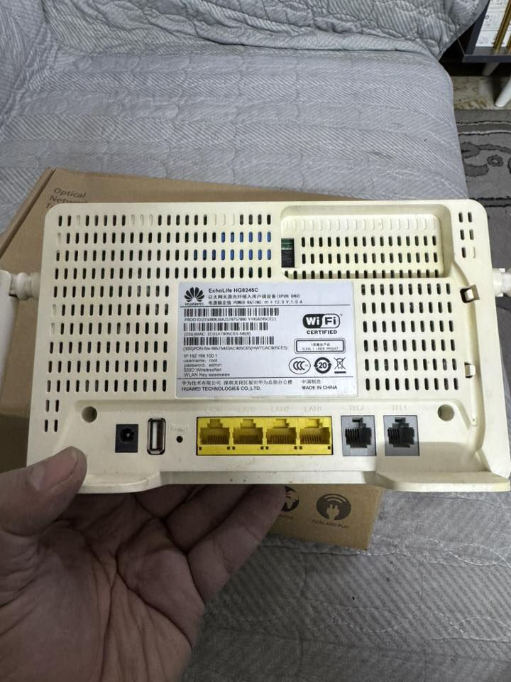 راوتر هواوي كيبل ضوئي السعر ٣٥ الف مع التوصيل


**إذا كنت صاحب هذا الإعلان وتريد حذفه لأي سبب، رجاءا أرسل رسالة إلى الدعم الفني**