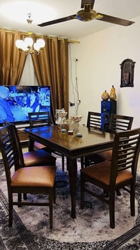 🧿﷽ 🧿 ميز طعام جديد سعر 380 بغداد سبب البيع اخذنه غير تصميم واتس فقط  0...