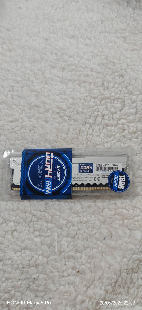 السلام عليكم 
رامات للبيع
DDR4 16GB
السعر 80 الف
DDR4 8GB
السعر 35 الف
***********
***********
