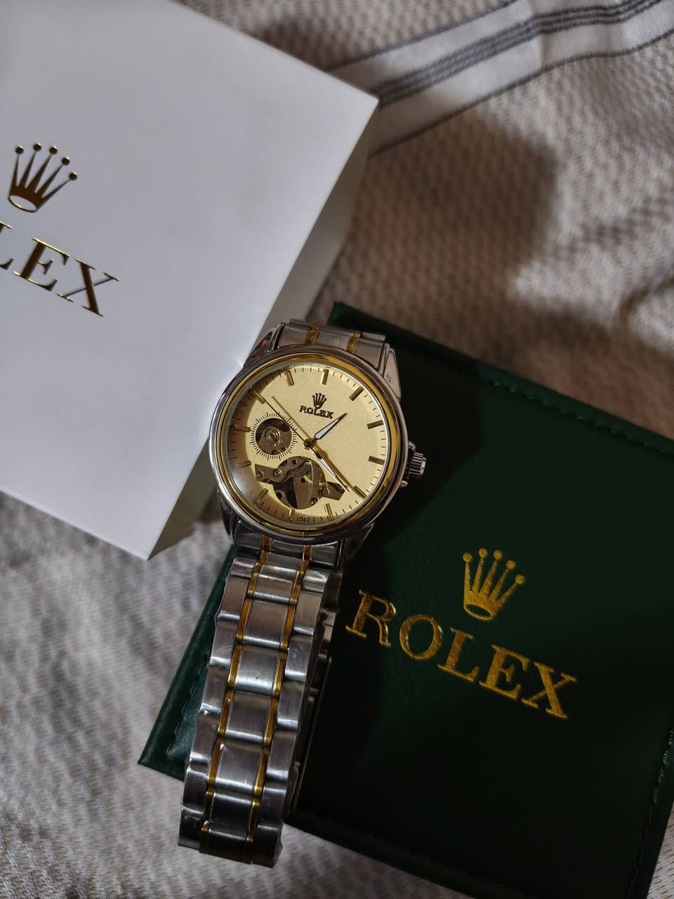 رولاكس اوتوماتيك مع علبه باله اوربي سعره 35 مع توصيل خاص موجود


**إذا كنت صاحب هذا الإعلان وتريد حذفه لأي سبب، رجاءا أرسل رسالة إلى الدعم الفني**