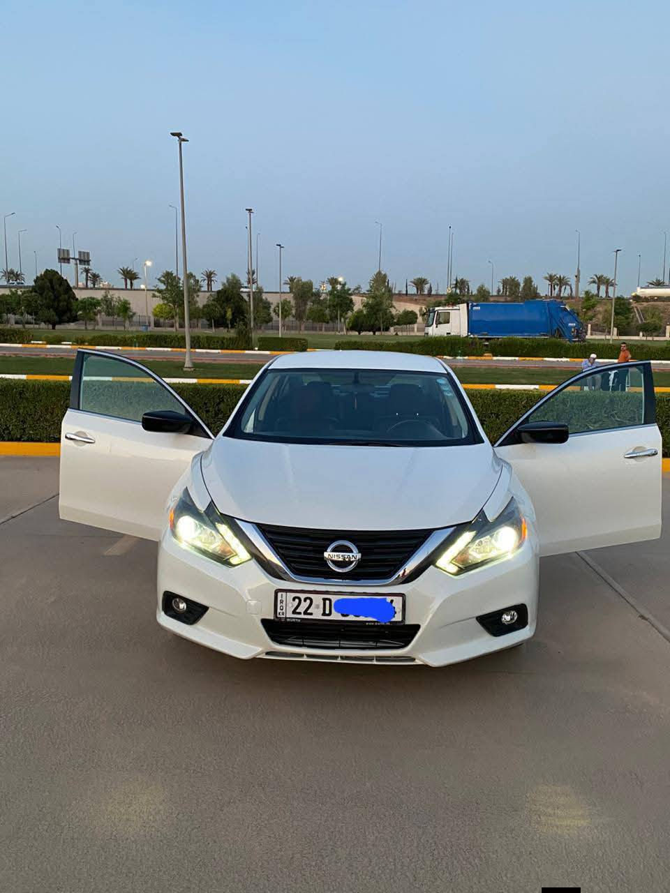 بيع او مراوس
نيسان التما 
موديل 17 
مواصفات SR معروفه 
محرك 2500 المرغوب 
حادث جاملغ خلفي وجاملغ وباب كلير امريكا 
رقم سنويه هزه كلو جديد 
السعر 125  وبي مجال كلش بسيط 
مكان السيارة أربيل 
***********  وتساب
ماشي 85 مايل
