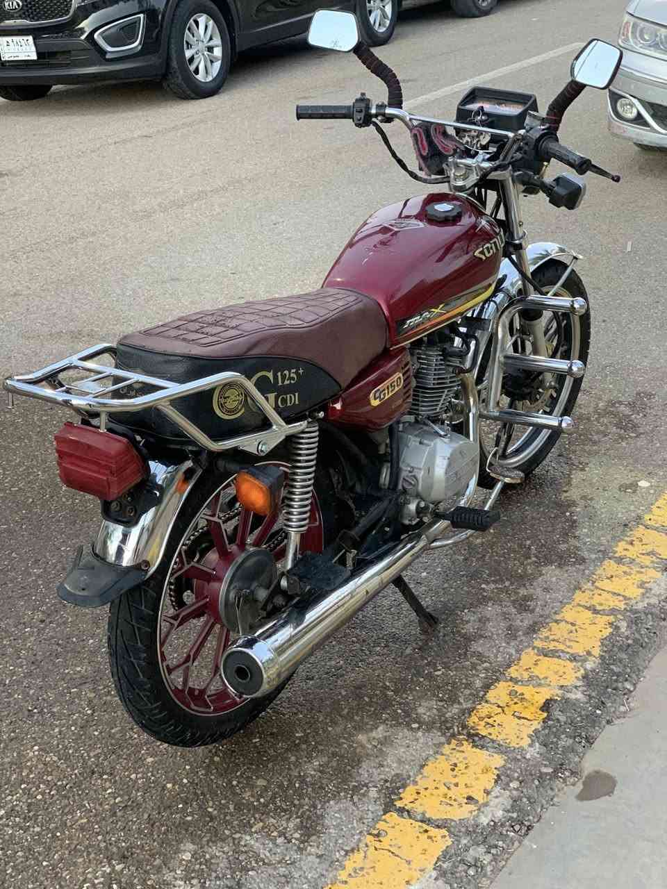 سلام عليكم موطور يراني موديل 23نضيف ماناقصه شي سعره 600وبي مجال مكانه رمادي ***********
