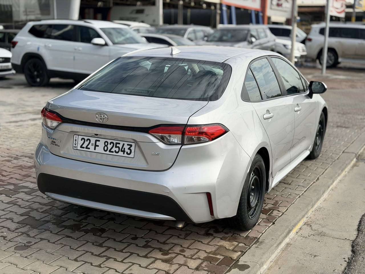 السلام عليكم 
كورلا موديل 2022
حدث السياره بنيد فقط مبدل 
بيه مكانين بارد مواصفات السياره L E سياره ماشي 52صدر كير محرك تاير كله جديد وقم سنويه هم جديد سياره بسمي بيه مكانين بارد سياره جديد مكانه كركوك السعر 152بيه مجال
 ***********
