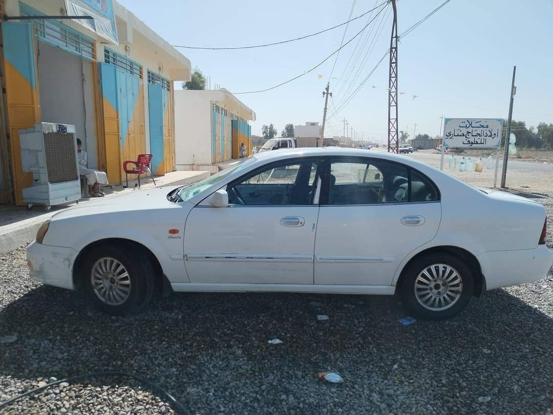 للبيع دايو ماكنوس مديل ٢٠٠٤ بسمي مشروع وطني سنويه 27 محرك وكير كامري تبريدها شغال تحتاج محرك السعر ٣٠ مكاني صلاح الدين الضلوعيه التواصل ***********
