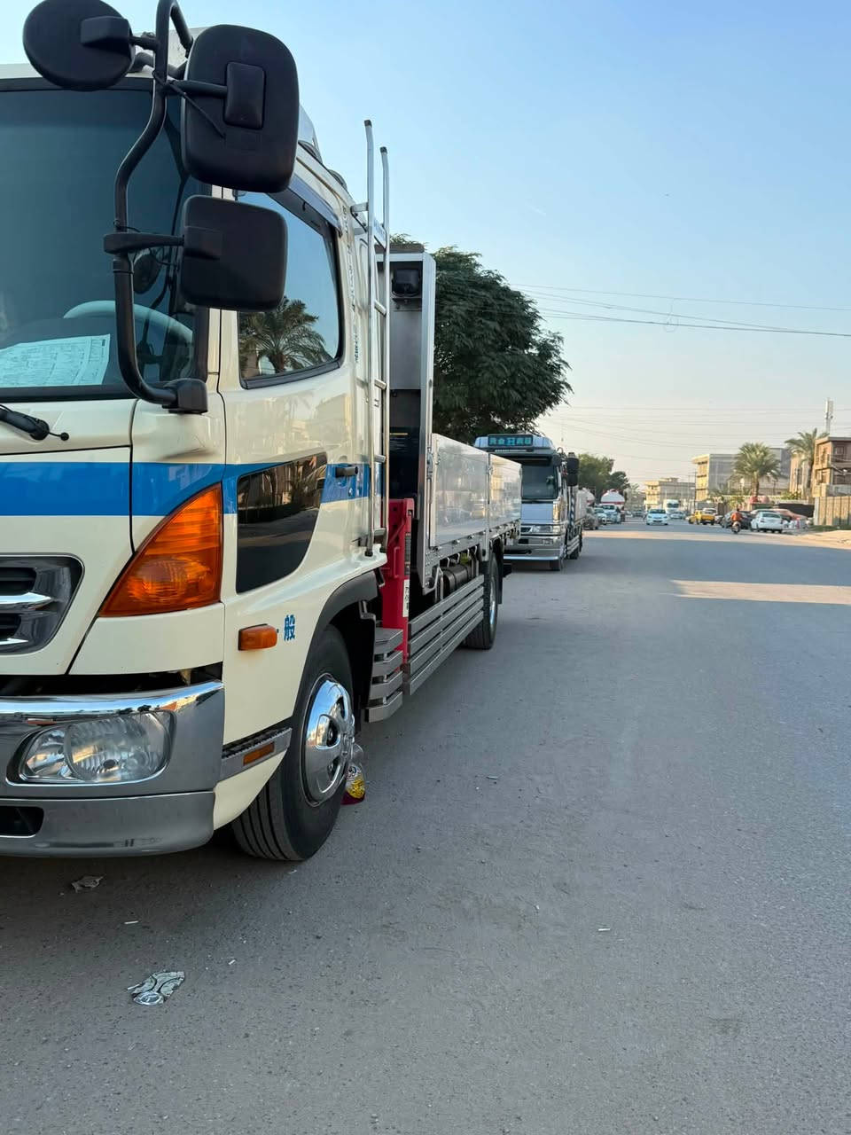 هينو شيطان دخول جديد ٦ فول عادي كرين ٣ سلايتات نص مخالف سياره جديده وجاهزه من كلشي ***********
