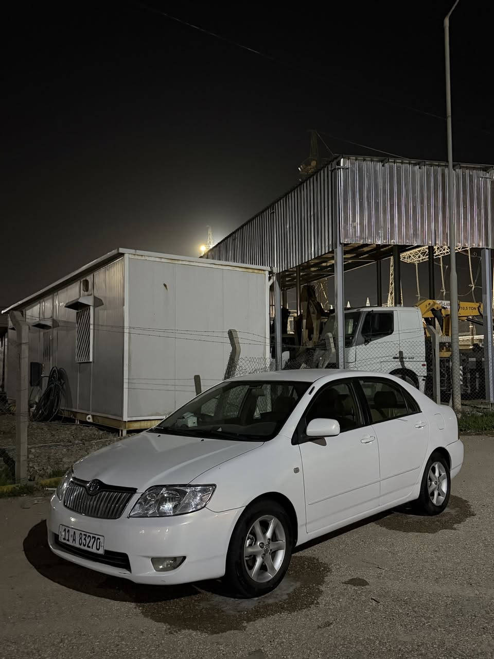 السلام عليكم
كورلا بيكاتشو 1800 مديل 2007 رقم بغداد بأسمي 

صبغ 3قطع بنيد وجاملغين امامي سعرهه 95

***********

***********
