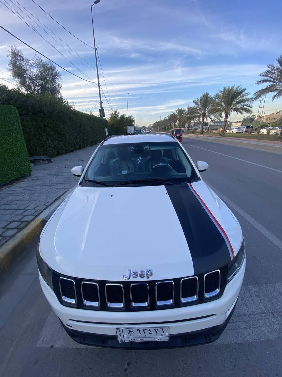 السلام عليكم جيب ً موديل 2018كومباس اللبيع او مرواس أو قسط فقط بغداد سياره جديد بعنه كلمه فول موصفات ماعده الفتحه فقط سياره جاهزه كلش رقم بغداد دولي بسمي حادث خفيف طخطخات بسيطه بدون دواخل شرط و شبر كلش بصيط بل قماره مكان الشعب البنوك *********** وتساب متواجد
