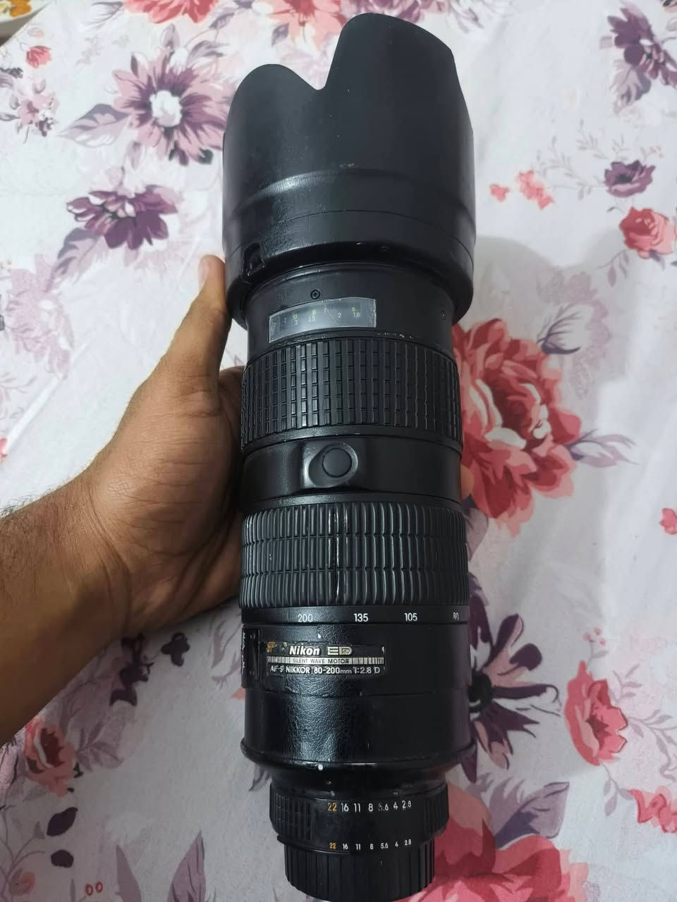 #عدسه نيكون للبيع
عدسه نيكون 80-200 فتحه 2,8


**إذا كنت صاحب هذا الإعلان وتريد حذفه لأي سبب، رجاءا أرسل رسالة إلى الدعم الفني**
