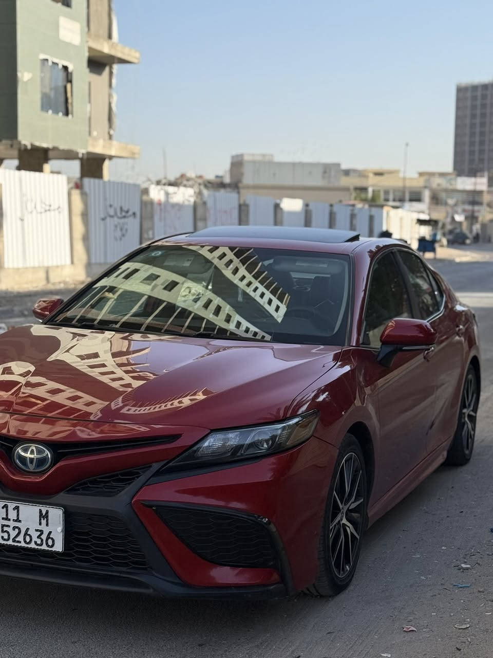 السلام عليكم اخوان
كامري 2022 SE plus هايبرد
وارد امريكي حادثهة مثل ماموضح بلصور خلفي وراجع بارد بلجاملغ والجنطة فقط بدون اي تبديل او اي صبغ والسيارة بدون ايرباك
السيارة ماشية52m
مواصفات السيارة 
1.شاشة جبيرة
2.ابل كار بلي
3.تشغيل عن بعد
4.سلايد
5.انظمة قيادة normal,eco,sport
6.اوتو هولد
7.شاحن واير ليس
8.رادار وقيادة ذاتية
9.رادار جانبي بلمري

السيارة حلوة ونظيفة وبدون صبغ 
سعر السيارة 21500$
مكان السيارة بغداد الاعلام
***********
