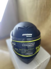 خوذه كروان • اسود طافي • مقاس لارج/ميدل