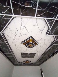 سقوف ثانوي • بديل خشب ورخام • تزريف 60×60