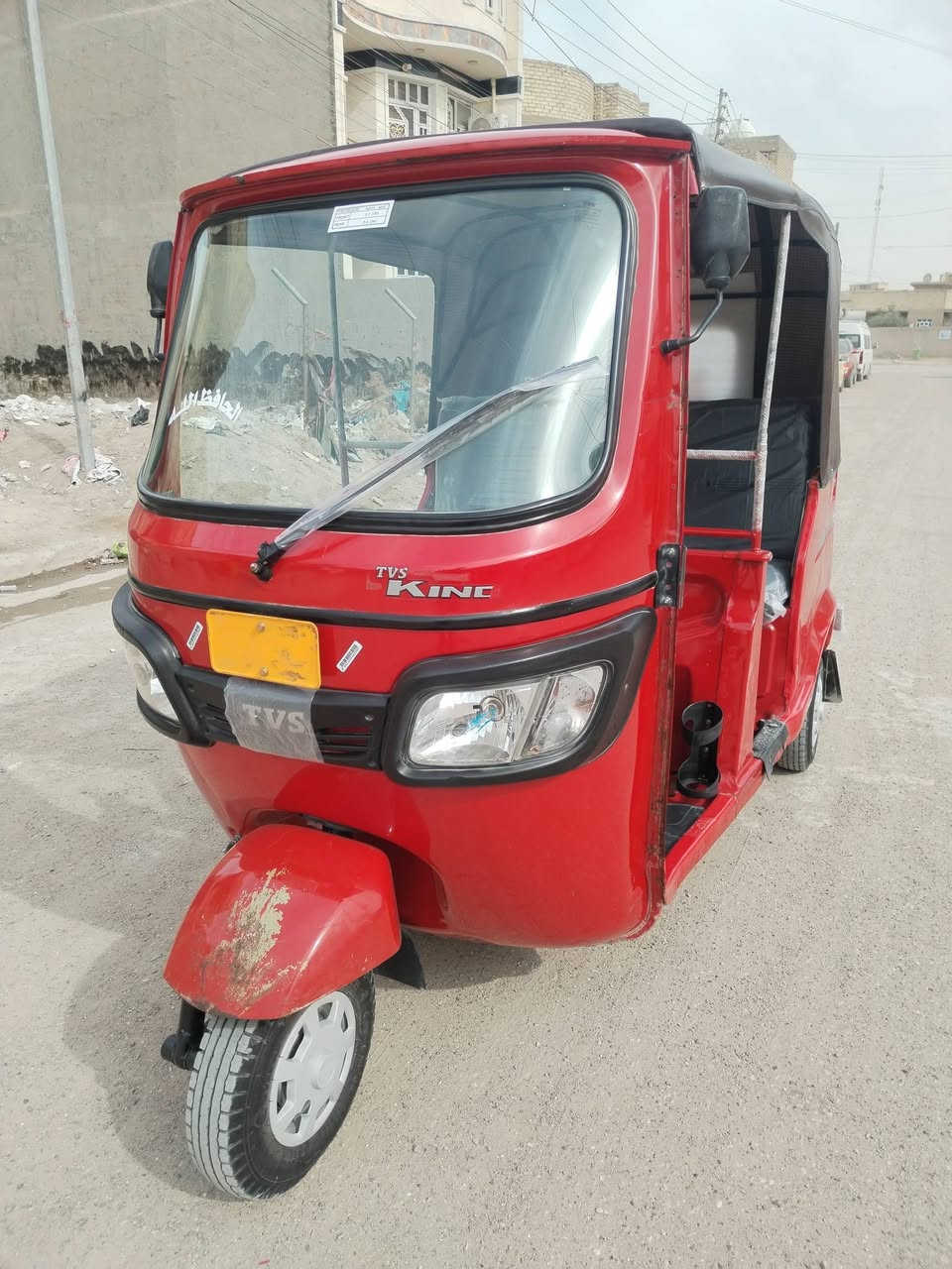 سلام عليكم تك تك TVS لبيع موديل 2018 شهر العاشر كفاله عامه كشر ومكينه لا ضربه ولا صبغ مابيه نقص بزغي كبل تك تك جديده لشارع السعر 3700 وبيه مجال مكاني بغداد العبيدي الشراي يخابر ***********
