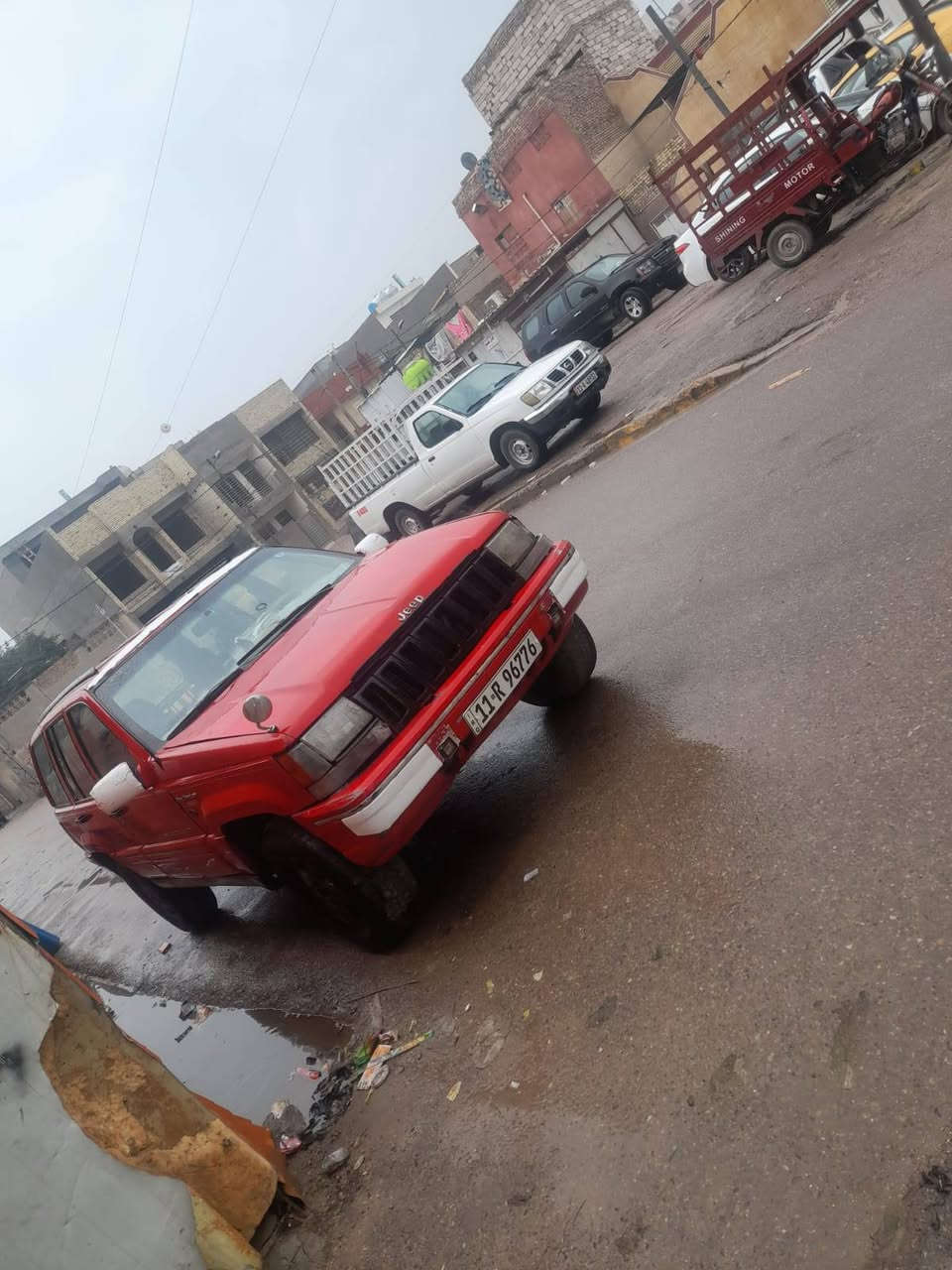 سلام عليكم سيارة جيب مديل ٩٥ محرك بطه جديد رقم جديد بغداد محافظة بغداد سعر ٣٣ رقم صاحب سيارة ***********
