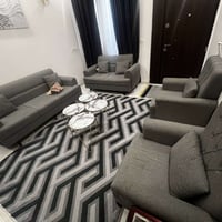 تخم 7مقاعد مع طبلات سيت4قطع مع بلازمة ميز بلازمة عندي اثاث بيت كامل كل...