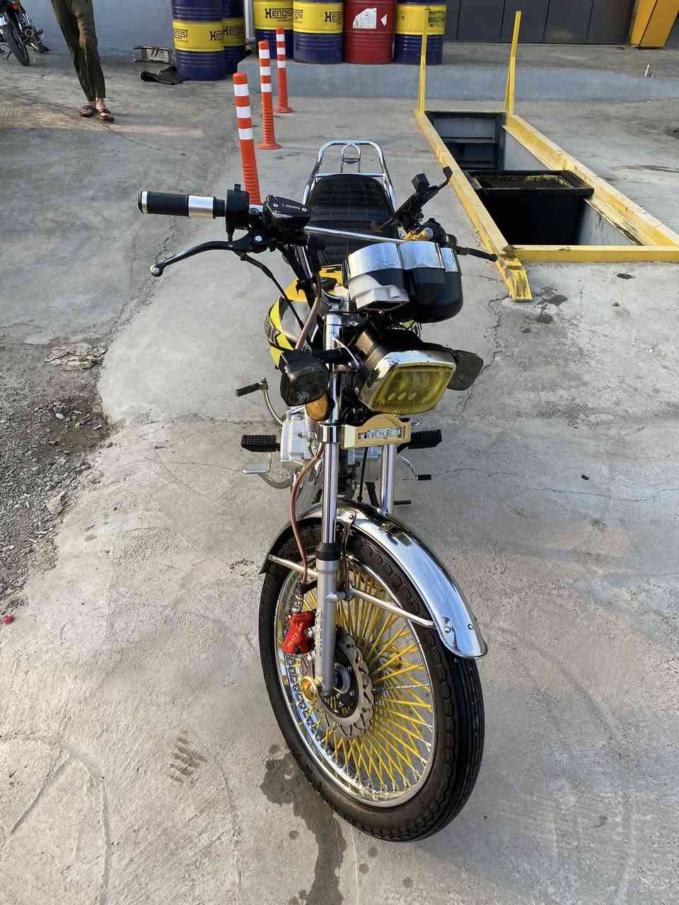 دراجه تايكر موديل 2024 دراجه بلاديه محرك مامفتوح كهربائيات شغاله نقص باتري ودشبول للبيع السعر 625 وبيها مجال رقمي ***********
