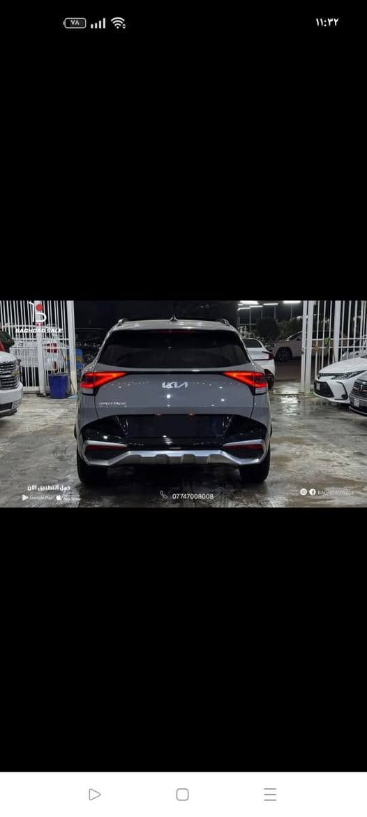 سلام عليكم شباب كيا سبورتج امريكي 24 فول الفول الخير اعله فئه برستيج   تبديل بنيد سيارة  اليبل واحد عده البنين بدون دواخل والا القد شواصي مكفولات والاضربه بل بجم بارد بل جاملق مامتواجد عل فيس مكاني المدينه الصدر ***********
