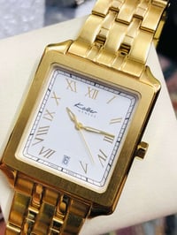 ساعة كولبر جنيف ( KOLBER )  سويسري اصلي  طلاء ذهب       جام زفير / مين...