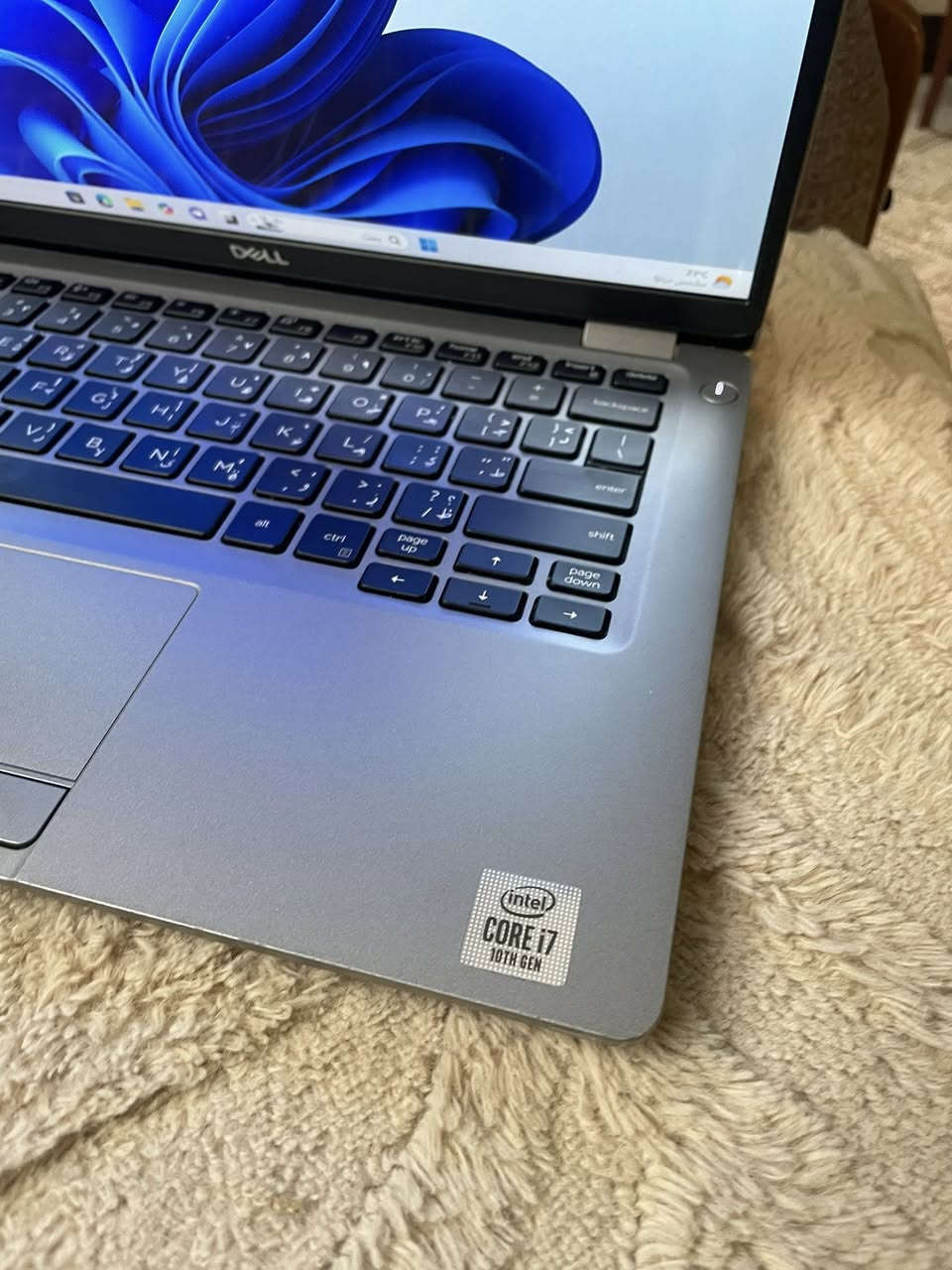 لابتوب ديل للبيع
السعر 385الف وبي مجال
المواصفات: 
المعالج i7جيل عاشر 
الرام 8كيكا DDR4
كرت الشاشه 4كيكا
الهارد 256SSD
مكاني بغداد الدورة 
واتساب***********
