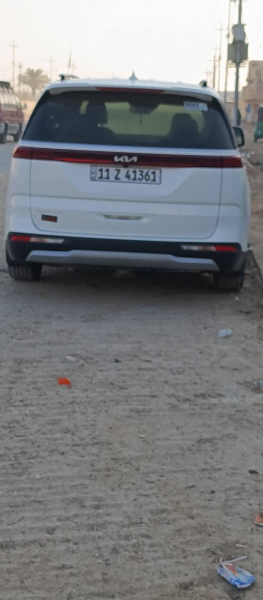 كياكرنفال موديل 2023رقم بغداد انكليزي بانزين غاز 11راكب تخم تأثير حداديه السياره جديده ماشيه 40الف كيلو متر والمواصفات معروفه اهواي بيه مواصفات وارد كوري بيه 3قطع صبغ من كوريا لمعرفة السعر على الرقم أو خاص وذا مراوس بستاركس من موديل 20وفوك وذا استاركس رقم خصوصي  بعد أفضل ***********السياره في واسط قضاء الحي
