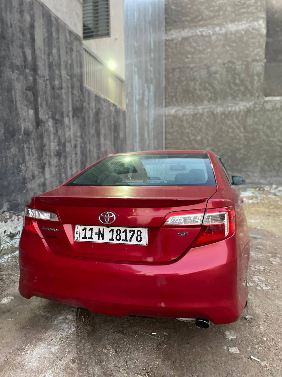 السلام عليكم ورحمه الله وبركاته
كامري 2013وارد امريكي
حادثها بنيد تصليح نفسه
الجاملغات الاماميه كلير فقط
السياره كاملة وعليها منضومه غاز
مكاني بغداد التاجيات
***********
