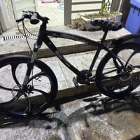 بايسكل حجم 26 مستخدم ومتروك لاكن شغال على 24 حبايه بركات تايرات زينات ...