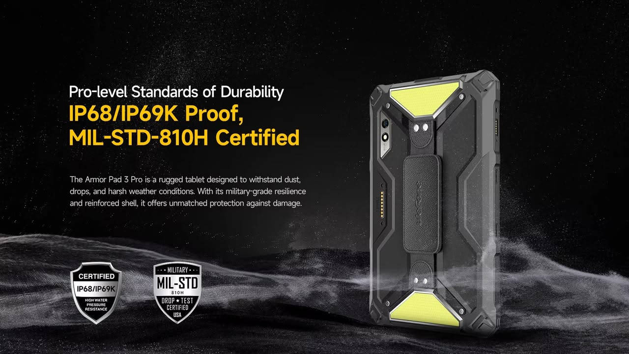 يباد مدرع فول مواصفات

السعر👇🏻👇🏻👇🏻👇🏻👇🏻👇🏻👇🏻👇🏻

السعر👈🏻👈🏻 500  👉🏻👉🏻

جهاز Ulefone Armor PAD 3 Pro اللوحي الخارجي، ببطارية 33280 مللي أمبير، وشاشة 10.36 بوصة، ومعالج MTK G99، وذاكرة 16 جيجابايت + 256 جيجابايت/2 تيرابايت، وكاميرا 2.4K FHD+، وكاميرا خلفية مزدوجة 50 ميجابكسل + 32 ميجابكسل، ونظام تشغيل Android 13، ومكبري صوت، ومقاوم للماء بمعيار IP68، ويدعم شبكات 4G LTE/5G WiFi/OTG/GPS/NFC/FM

ماركة أوليفون

اسم الطراز جهاز Ulefone Armor PAD 3 Pro

سعة تخزين الذاكرة 256 جيجابايت

حجم الشاشة 10.36 بوصة

أقصى دقة عرض 2400x1350

نظام التشغيل أندرويد 13

لون أسود

حجم ذاكرة الوصول العشوائي المثبتة 8 جيجابايت

جيل الجيل الثالث

عمر البطارية 168 ساعة

حول هذا المنتج

بطارية بسعة 33280 مللي أمبير، وشحن سريع بقوة 66 واط، وتقنية OTG: ترافقك بطارية Ulefone Armor Pad 3 Pro فائقة المتانة بسعة 33280 مللي أمبير طوال الأسبوع. يقلل الشحن السريع بقوة 66 واط بشكل ملحوظ من وقت التوقف عن العمل من خلال تحسين سرعة الشحن. كما تتيح لك خاصية الشحن العكسي استخدام الجهاز كشاحن متنقل لشحن أجهزة أخرى. إنه رفيقك المثالي للعمل والسفر في الهواء الطلق.

شاشة 2K مقاس 10.36 بوصة، سطوع 500 شمعة، وزجاج كورنينج غوريلا: تتميز أجهزة Ulefone اللوحية بشاشة 2K مقاس 10.36 بوصة بنسبة عرض إلى ارتفاع 5:3، وكثافة بكسل 225 بكسل لكل بوصة، وعمق ألوان 8 بت، وسطوع 500 شمعة، مما يوفر صورًا مذهلة وواقعية بتفاصيل دقيقة. يسهل قراءة الشاشة حتى في ضوء الشمس المباشر أو في البيئات شديدة الإضاءة. يتميز جهاز Ulefone Pad 3 Pro بزجاج كورنينج 5 المقاوم للصدمات والسقوط العرضي.

ذاكرة وصول عشوائي تصل إلى 16 جيجابايت + ذاكرة تخزين داخلية 256 جيجابايت + نظام أندرويد 13: يتميز بذاكرة وصول عشوائي 8 جيجابايت + ذاكرة وصول عشوائي افتراضية 8 جيجابايت، بالإضافة إلى ذاكرة داخلية 256 جيجابايت قابلة للتوسيع حتى 2 تيرابايت. يُقدم معالج MediaTek MT8788 ثماني النواة بتردد 2.2 جيجاهرتز، بتقنية تصنيع 6 نانومتر، بالإضافة إلى معالج رسوميات ARM Mali-G57 MC2 ونظام تشغيل أندرويد 13، مما يجعل جهاز Ulefone Armor Pad 3 PRO المقاوم للماء يعمل بسلاسة وكفاءة.

مصباح تخييم قوي مزود بمصباحي LED مزدوجين بقوة 1100 لومن: يمكن استخدام جهاز Armor Pad 3 Pro اللوحي كأداة إضاءة متعددة الوظائف، حيث يعمل كمصباح يدوي أو مصباح رأس أو مصباح تخييم محمول بفضل مصباحي LED المدمجين. يكفي لمسة واحدة لتشغيل المصباح.

حاصل على شهادة IP68/IP69K، ومعتمد وفقًا لمعيار MIL-STD-810H: يتميز جهاز Ulefone Armor Pad 3 Pro اللوحي المتين بهيكل مصبوب بالحقن المتكامل، مما يمنحه قوة ومتانة معززتين، بالإضافة إلى مقاومة أفضل للماء والغبار. كما يوفر تصميم الإطار المرتفع حماية أكثر موثوقية.

كاميرا خلفية بدقة 50 ميجابكسل + كاميرا أمامية بدقة 32 ميجابكسل: يتميز جهاز Ulefone Armor Pad 3 PRO اللوحي المتين بكاميرا أمامية بدقة 32 ميجابكسل وكاميرا خلفية بدقة 50 ميجابكسل. يوفر لك تجربة محسّنة للاجتماعات عبر الإنترنت ومكالمات الفيديو وتسجيل جميع لحظاتك الرائعة.

جهاز لوحي أندرويد ثنائي الشريحة بتقنية 4G + واي فاي 2.4/5G: جهاز لوحي خارجي بتقنية 4G بدون شريحة Ulefone، متوافق مع شبكات 4G/3G/2G العالمية، ويعمل مع جميع شركات الاتصالات الرائدة مثل T-Mobile وVodafone وO2 وE Plus و1&1 وAT&T وOrange وSFR وEE وThree وVerizon. ضمان لمدة 24 شهرًا، مع مركز صيانة معتمد في أوروبا. لا تترددوا في التواصل معنا لأي استفسار، وسنرد عليكم خلال 24 ساعة.

› 

وصف المنتج

جهاز لوحي متين بشاشة مضيئة تعرض شكلاً برتقالياً مجرداً. يظهر عليه النص "ARMOR PAD 3 PRO" و"اعمل بلا حدود، العب بلا قيود".

يدعم هاتف Ulefone Armor Pro الذكي والمتين 25 نطاق تردد عالمي. أينما كنت، يتيح لك Armor Pro الاتصال بشبكات الجوال المحلية في أي مكان في العالم. كما يدعم تقنية الجيل الرابع (4G) في كلا منفذي الشريحة في آنٍ واحد - استمتع بسرعة أكبر.

يتحمل هاتف Ulefone Armor Rugged Phone قسوة بيئة العمل، كما يلبي متطلبات الهواتف الذكية للرياضات الخارجية. يُناسب هذا الهاتف شريحة واسعة من المستخدمين من مختلف القطاعات، من هواة الرياضة والتجار ورجال إنفاذ القانون وسائقي التوصيل والبستانيين والحرفيين والمزارعين وغيرهم. كما يُعدّ رفيقًا مثاليًا لعشاق الأنشطة الخارجية مثل التسلق وركوب الأمواج والتجديف والسباقات الثلاثية والغوص وصيد الأسماك والمشي لمسافات طويلة والتزلج والرياضات المائية وغيرها.

نظام التشغيل: أندرويد 13، الذاكرة: 16 جيجابايت من ذاكرة الوصول العشوائي (8 جيجابايت + 8 جيجابايت هي ذاكرة افتراضية قابلة للتوسيع ويمكن تعطيلها اختيارياً) + 256 جيجابايت من ذاكرة التخزين الداخلية + يدعم بطاقة SD بسعة 2 تيرابايت، الكاميرا: كاميرا أمامية بدقة 50 ميجابكسل + 32 ميجابكسل، المعالج: MediaTek MT8788، ثماني النواة، 4 أنوية Arm Cortex-A73 بسرعة 2.0 جيجاهرتز، 4 أنوية Arm Cortex-A53 بسرعة 2.0 جيجاهرتز؛ معالج الرسوميات: Arm Mali-G72 700MHz، الشاشة: شاشة FHD+ مقاس 10.36 بوصة | 1200 × 2000 FHD+، البطارية: 33280 مللي أمبير، تدعم الشحن السريع 66 وات 11 فولت/6 أمبير، من النوع C، الشبكة الخلوية: 2G/3G/4G | شريحة Nano SIM + شريحة Nano SIM + بطاقة microSD؛ IEEE802.11 a/b/g/n/ac، نظام تحديد المواقع العالمي (GPS): GPS + Glonass + BeiDou + Galileo، طريقة فتح القفل: بصمة الوجه + بصمة الإصبع الجانبية، المستشعرات: مستشعر الجاذبية، مستشعر الضوء، مقياس التسارع، مستشعر المجال المغناطيسي الأرضي، مستشعر الدوران، عداد كولوم، عداد الخطوات، NFC، بلوتوث 4.2، OTG، الأدوات الرقمية: بوصلة، مقياس الصوت، تعليق الصور، مقياس الميل، قياس الارتفاع، عدسة مكبرة، تحذير، ميزان عمودي، منقلة، أصوات مضحكة، الوزن: 166.8 × 261.7 × 21.2 مم / 1243 غ قائمة المحتويات: جهاز لوحي واحد، كابل شحن من النوع C إلى النوع C واحد، واقي شاشة واحد (مثبت مسبقًا)، حزام يد واحد، مفك براغي واحد، 4 براغي، إبرة شريحة SIM واحدة، دليل مستخدم متعدد اللغات

رسم بياني يعرض مواصفات الهاتف الذكي: سعة تخزين داخلية 256 جيجابايت، وذاكرة وصول عشوائي تصل إلى 16 جيجابايت، مع تمثيل مرئي لشرائح الذاكرة وتفاصيل نصية.

ذاكرة وصول عشوائي تصل إلى 16 جيجابايت + ذاكرة قراءة فقط 256 جيجابايت + معالج MediaTek MT8788 ثماني النواة

معالج MediaTek MT8788 ثماني النواة

بفضل معالج MediaTek MT8788 ثماني النواة، يثبت جهاز Armor Pad Pro قدراته من خلال تشغيل مجموعة من التطبيقات بسهولة، وفتح الملفات بسرعة، والتنقل بسلاسة عبر الإنترنت، والتبديل بسلاسة بين تطبيقات متعددة.

ذاكرة وصول عشوائي تصل إلى 16 جيجابايت + ذاكرة قراءة فقط تصل إلى 256 جيجابايت

استمتع بتعدد المهام بسلاسة وأداء فائق السرعة. بالإضافة إلى ذلك، استمتع بسعة تخزين داخلية كبيرة تبلغ 256 جيجابايت، مع إمكانية توسيعها حتى 2 تيرابايت باستخدام بطاقة microSD. لذا، ستجد دائمًا مساحة كافية لجميع تطبيقاتك وملفاتك وصورك وفيديوهاتك.

جهاز لوحي مزود ببطارية ضخمة سعة 33280 مللي أمبير، توفر 1812 ساعة من وقت الاستعداد، و181 ساعة من وقت التحدث، و18 ساعة من تشغيل الفيديو، وقدرة شحن سريع بقوة 65 وات.

بطارية ضخمة بسعة 33280 مللي أمبير

يتميز جهاز Armor Pad 3 Pro ببطارية ذات سعة كبيرة توفر وقت استعداد طويل للغاية يزيد عن شهرين، بالإضافة إلى خاصية الشحن السريع بقوة 66 واط لتقليل وقت التوقف عن العمل بفضل سرعة الشحن المُحسّنة، مما يسمح لك باستخدام الجهاز لفترات طويلة دون الحاجة إلى شحنه بشكل متكرر. علاوة على ذلك، وبفضل البطارية المقاومة للحرارة، يمكن للجهاز العمل بكفاءة حتى في درجات حرارة منخفضة تصل إلى -30 درجة مئوية.

شحن سريع بقوة 66 واط

بفضل الشحن السريع بقدرة 66 واط، يمكن تقليل وقت التوقف بشكل كبير من خلال تحسين سرعة الشحن.

يدعم الشحن بقوة 10 واط

يمكن أن يعمل الشحن العكسي كبنك طاقة لتجديد الطاقة لأجهزة أخرى مثل سماعات الأذن، وأجهزة iPhone، والأجهزة اللوحية، والساعات.

ضوء LED

مصباحان LED احترافيان بقوة 1100 لومن

يُعدّ جهاز Armor Pad 3 Pro أداة إضاءة متعددة الوظائف، حيث يمكن استخدامه كمصباح يدوي، أو مصباح رأس، أو مصباح تخييم محمول بفضل مصباحي LED المدمجين. بضغطة بسيطة على زر الإضاءة أو عبر التطبيق الخاص، يمكنك الوصول فورًا إلى مصدر إضاءة ساطع يدوم طويلًا.

حل إضاءة متكامل

بفضل تصميمها المتين، تُعدّ مصابيح LED متعددة الاستخدامات للمغامرات الخارجية مثل التخييم، وصيد الأسماك الليلي، والمشي لمسافات طويلة، وركوب الدراجات. سواءً أكانت لمواقع البناء، أو الإصلاحات الطارئة، أو إضاءة صيانة المركبات، أو حالات الطوارئ العائلية مثل الكوارث الطبيعية، فإنّ هذه المصابيح المدمجة متوفرة بسهولة.

هاتف ذكي يعرض مشهدًا للألعاب، محاطًا بمكبري صوت كبيرين. يصف النص "مكبري صوت ستيريو أماميين مزدوجين" لتجربة صوتية مكانية.

مكبرات صوت ستيريو أمامية مزدوجة

مؤثر صوتي مكاني

يُوفر مكبرا الصوت المتوازنان المدمجان في الجهة الأمامية صوت ستيريو أعلى، ووضوحًا مُحسّنًا، وتجربة صوتية أكثر توازنًا عبر مختلف الترددات. يُساهم ذلك في تجربة وسائط متعددة أكثر غنىً ومتعةً، سواءً للاستماع إلى راديو FM بدون سماعات، أو لحضور اجتماعات الفيديو، أو مشاهدة الأفلام، أو الاستماع إلى الموسيقى، أو ممارسة الألعاب.

معلومات عن منفذ HDMI مع صور للكابل والمنفذ. تتضمن صورة لأشخاص في غرفة اجتماعات يستخدمون شاشة عرض كبيرة للعرض التقديمي.

التوصيل والتشغيل، الصوت والفيديو - منفذ HDMI

انسَ أمر الكابلات المزعجة، وقم بتوصيل أجهزة متعددة بسهولة تامة عبر منفذ HDMI في جهاز Armor Pad 3 Pro، لتحصل على جودة فيديو وصوت فائقة مع راحة لا مثيل لها. التوصيل والتشغيل، الصوت والفيديو - منفذ HDMI. انسَ أمر الكابلات المزعجة، وقم بتوصيل أجهزة متعددة بسهولة تامة عبر منفذ HDMI في جهاز Armor Pad 3 Pro، لتحصل على جودة فيديو وصوت فائقة مع راحة لا مثيل لها.

جراب هاتف ذكي متين بتفاصيل صفراء. يُبرز النص معايير المتانة "IP68/IP69K Proof" و"MIL-STD-810H Certified".

أعلى معايير المتانة

حاصل على تصنيف IP68 وIP69K لمقاومة الماء والغبار، ومتوافق مع معيار MIL-STD-810H العسكري لمقاومة السقوط. يعمل واقي Armor Pad 3 Pro بكفاءة عالية في الظروف القاسية، مثل الأحوال الجوية القاسية والتعامل الخشن. توفر القوالب المصبوبة المدمجة قوة إضافية ومتانة فائقة للهيكل، بالإضافة إلى أداء أفضل في مقاومة الماء والغبار. كما يوفر تصميم الإطار المرتفع حماية أكثر موثوقية.

يعمل بنظام Android 13 الأحدث

خصّص مظهر واجهة المستخدم والويدجت. عزز خصوصيتك من خلال متطلبات الوصول، ووفر بيئة أكثر أمانًا. واستمتع بنظام Android 13 نقيّ بدون تطبيقات مثبتة مسبقًا.

تقنية الاتصال قريب المدى (NFC)، أعمال سلسة

بفضل تقنية الاتصال قريب المدى (NFC)، يعزز جهاز Armor Pad 3 مرونة الشركات وتواصلها. يمكنك مراجعة هويات الموظفين ومسح الرموز الشريطية، مما يجعل أعمالك متنقلة ومتصلة بشكل كامل.

مجموعة أدوات رقمية متعددة الاستخدامات

تُسهّل الأدوات الرقمية الاختيارية المتنوعة، كالبوصلة والمصباح اليدوي ومقياس الارتفاع، استخدام الأدوات والملحقات المادية، مما يُطيل عمر الخدمة. ولتحسين المنزل، يُمكن الاعتماد على تعليق اللوحات لضمان استقامتها وتسطيحها. كما يُمكن لعمال البناء استخدام خيط الميزان لضمان استقامة الجدران.

العمل بسلاسة في وضع القفازات

بمجرد تفعيل وضع القفازات دون الحاجة إلى إزالة القفازات أو تعديلها، ستظل الشاشة تستجيب.

موصل توسيع USMART

يستمد وصلة التوسيع الحصرية سلسلة بيئية من ملحقات USMART، على سبيل المثال، تعمل الوصلة الآمنة والموثوقة على تحسين كفاءة العمل في صيانة المركبات وفحص الأنابيب وما إلى ذلك. (يجب شراء الملحقات بشكل منفصل)

احصل على اتصال بالإنترنت في أي مكان

تتوفر اتصالات لاسلكية سريعة في أي مكان. يأتي جهاز Armor Pad Pro مزودًا بتقنية 4G LTE لشريحتي SIM، بالإضافة إلى شبكة Wi-Fi بتردد 2.4 جيجاهرتز و5 جيجاهرتز، مما يتيح لك البقاء على اتصال أثناء التنقل والوصول بسهولة إلى المحتوى وتحديثه في الوقت الفعلي.

قمة

حول هذا المنتج

مشابه

معلومات المنتج

من العلامة التجارية

التقييمات

جهاز Ulefone Armor PAD 3 Pro اللوحي الخارجي، ببطارية 33280 مللي أمبير، وشاشة 10.36 بوصة، ومعالج MTK G99، وذاكرة 16 جيجابايت + 256 جيجابايت/2 تيرابايت، وكاميرا 2.4K FHD+، وكاميرا خلفية مزدوجة 50 ميجابكسل + 32 ميجابكسل، ونظام تشغيل Android 13، ومكبري صوت، ومقاوم للماء بمعيار IP68، ويدعم شبكات 4G LTE/5G WiFi/OTG/GPS/NFC/FM

جهاز Ulefone Armor PAD 3 Pro اللوحي الخارجي، ببطارية 33280 مللي أمبير، وشاشة 10.36 بوصة، ومعالج MTK G99، وذاكرة 16 جيجابايت + 256 جيجابايت/2 تيرابايت، وكاميرا 2.4K FHD+، وكاميرا خلفية مزدوجة 50 ميجابكسل + 32 ميجابكسل، ونظام تشغيل Android 13، ومكبري صوت، ومقاوم للماء بمعيار IP68، ويدعم شبكات 4G LTE/5G WiFi/OTG/GPS/NFC/FM

معلومات المنتج

تفاصيل المنتج

اسم العلامة التجارية أوليفون

اسم الطراز جهاز Ulefone Armor PAD 3 Pro

جيل الجيل الثالث

وصف الفئة العمرية بالغ

محتويات العلبة شاحن بقوة 66 واط وكابل USB-C

رقم الموديل Ulefone Pad 3 PRO

استخدامات محددة للمنتج ترفيه

اسم النمط قوي/صناعي

اسم المجموعة وسادة درع 3

رقم قطعة المصنّع Ulefone Pad 3 PRO

عدد الوحدات عدد 1.0

تصنيف الكتب الأكثر مبيعاً 

23,456 في فئة أجهزة الكمبيوتر وملحقاتها ( انظر أفضل 100 منتج في فئة أجهزة الكمبيوتر وملحقاتها )

252 قرصًا

ASIN B0D2L5SRMK

آراء العملاء 4.2 4.2 من 5 نجوم   (81)

4.2 من 5 نجوم

ذاكرة

سعة تخزين الذاكرة 256 جيجابايت

تم تثبيت ذاكرة الوصول العشوائي (RAM) 8 جيجابايت

فتحات الذاكرة المتاحة 1

الحد الأقصى لحجم الذاكرة الفلاشية المدعومة 2 تيرابايت

نوع ذاكرة الفلاش المتوافق بطاقة SD، بطاقة microSD

حجم ذاكرة الوصول العشوائي 8 جيجابايت

حجم القرص الصلب 256 جيجابايت

الاتصال

واجهة الأجهزة منفذ USB من النوع C

نوع التكنولوجيا اللاسلكية واي فاي

تكنولوجيا الاتصالات الخلوية الجيل الرابع

إجمالي منافذ USB 2

تقنية اتصال الشبكة بلوتوث، واي فاي

التوافق اللاسلكي 802.11ax

آلة تصوير

دقة التقاط الفيديو 32 ميجابكسل

وصف الكاميرا كاميرا أمامية بدقة 32 ميجابكسل

دقة مستشعر الصورة للكاميرا الخلفية 50 ميجابايت

دقة مستشعر الصورة الأمامية 32 ميجابكسل

دقة كاميرا الويب الخلفية 50 ميجابايت

تفاصيل إضافية

أنظمة التشغيل أندرويد 13

لون أسود

معالج الفيديو سامسونج

معالج الرسومات المساعد مالي-جي 57

أنواع واجهة المستخدم التعرف الضوئي على الأحرف

وصف الرسومات مدمج

الأجهزة المتوافقة الأجهزة المتوافقة [المحتملة]

مدة توفر قطع الغيار في الاتحاد الأوروبي سنتان

نوع الضمان محدود

عائلة أنظمة التشغيل أندرويد

عرض

حجم الشاشة 10.36 بوصة

أعلى دقة عرض 2400x1350

نوع العرض قاد

الدقة الأصلية 2400 × 1080 بكسل

معدل الإطارات 120 إطارًا في الثانية

نسبة العرض إلى الارتفاع 5:3

أقصى سطوع للشاشة 500 نيت

معدل تحديث الشاشة بالهرتز 360

بطارية

متوسط ​​عمر البطارية 168 ساعة

سعة البطارية 33280 مللي أمبير ساعة

نوع خلية البطارية أيون الليثيوم

طاقة البطارية 33280

محتوى الطاقة في بطارية الليثيوم 2.6 واط ساعة

المعالج

سرعة المعالج 2.2E+3 ميجاهرتز

وصف المعالج [متوقع] معالج MediaTek Helio G99

ماركة المعالج ميديا ​​تك

رقم طراز وحدة المعالجة المركزية هيليو جي 99

أقصى سرعة لطراز وحدة المعالجة المركزية 2.2 جيجاهرتز

سمات

ميزات خاصة أخرى للمنتج اتصال خلوي، سعة تخزين قابلة للتوسيع، وظيفة إجراء المكالمات الهاتفية، مكبرات صوت ستيريو، يدعم تقنية USB OTG

نوع المستشعر مستشعر نظام تحديد المواقع العالمي (GPS)

وظيفة تحديد الموقع الجغرافي عبر نظام تحديد المواقع العالمي (GPS) نعم

صوتي

وصف المتحدث يحتوي هذا الكمبيوتر اللوحي على مكبرات صوت مدمجة، ولكن لم يتم تحديد مواصفاتها المحددة في تفاصيل المنتج.

تنسيق الصوت المدعوم MP3، AAC، WAV


**إذا كنت صاحب هذا الإعلان وتريد حذفه لأي سبب، رجاءا أرسل رسالة إلى الدعم الفني**