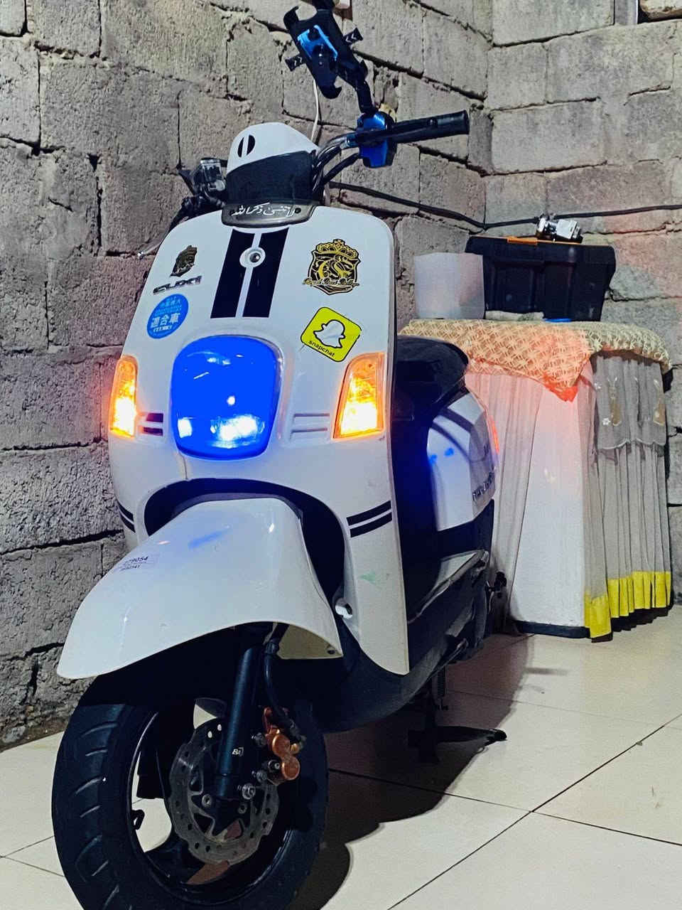 دراجه بوليس للبيع خير من الله مكينه بلادي كهربائيات كلها شغله جيب فيتر وفحص السعر750وبيها مجال مكان الدراجه الدورة الرقم*********** الشراي يتصل
