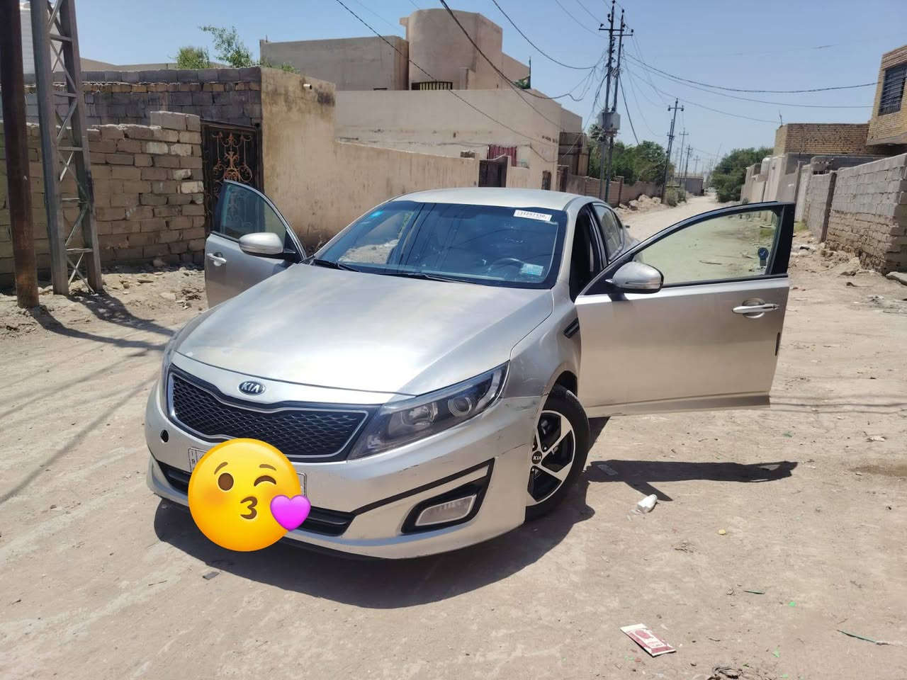 سلام عليكم كيا اوبتيمه موديل ١٥ وارد امريكي. سياره مكفوله مكينه كير جديد تبريد شرط حداديه نضيفه طخم تاير جديد سياره ضربته جاملغ وبيه طخات سياره وبيه جراد ٩٠ وبيه مجال سياره رقم جديد سنويه  ٢٧ ستفسار *********** بسم صديقي مكاني ناصريه مركز
