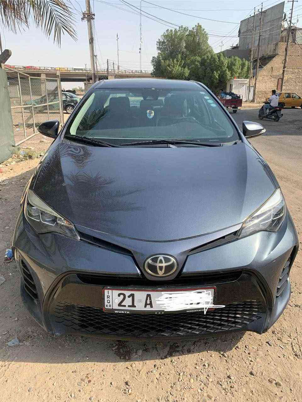 كورلا 2017 
رقم شمالي مميز
استيراد خاص بدون حادث بيها فقط الدوسه صبغ
والسونار مالتها بالصور ماشية 65 الف 
سياره جديده وما بيها نقص 
السعر 130$ بيها مجال 
مكاني بغداد الامين *********** بغداد, العراق
