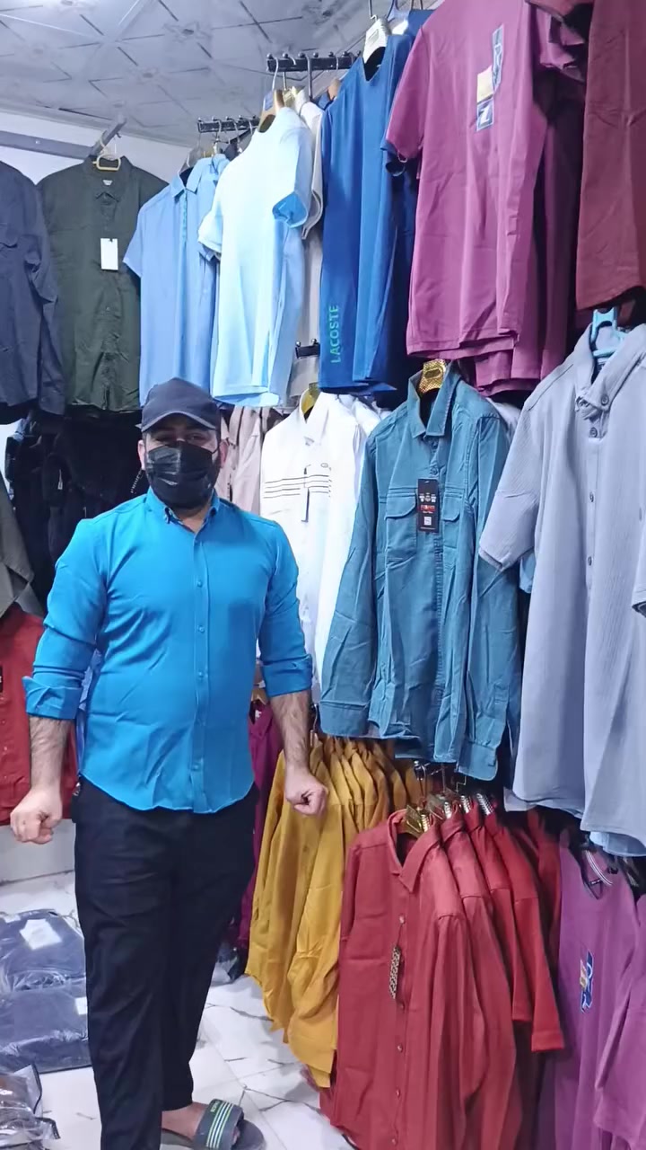 ‏عروض نار 🔥🔥🔥🔥
‏من محل حيدر بكار
‏اي قميص اي تيشرت فقط ب 5 الف 
‏ كابوي قطعتين ب 15 الف 🔥🔥
‏تابع الفيديو👇
‏العنوان شارع النخوة قرب ماركت بازار للعائلة قرب دائرة الامن الوطني *********** حيدر بكار
