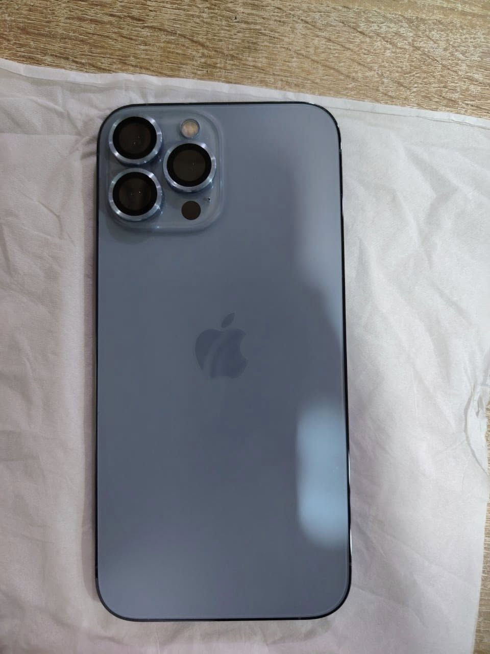 ايفون13برو ماكس
ذاكره256
بطاريه86
تك سيم 
نموذجM
ميعبر هوه
لون بحري جهاز شرط كلو وضع شريكه 
نضافه كلشي موضح بلصوره 
وياه فقط كيبل مكاني موصل جانب الايسر حي الكرامه
السعر650وبي مجال قليل: ***********
