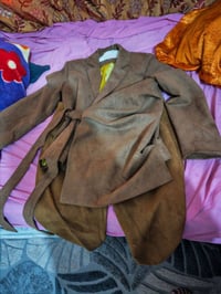 بدلة أطفال • ملبوسة مرة • فستان جلد ٣٦/٤٢