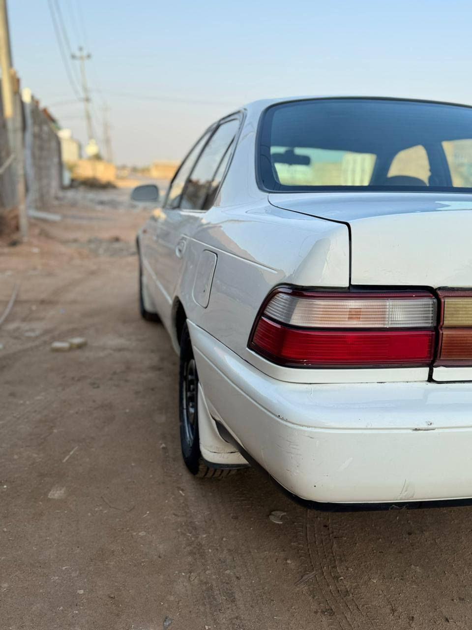 كورلا موديل 93 رقم نجف دولي
السيارة جاهزه من كلشي 
مكينه كير حداديه تخم تاير تبريد شغال 
مكان السيارة نجف مشخاب 
السعر 55 وبيه مجال 
الاستفسار ***********
