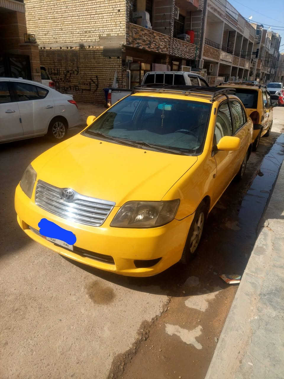 للبيع: تويوتا كورولا موديل 2005
🔹 المواصفات:
 • خليجي
• محرك 1800
• كير أوتوماتيك
🔹 الملاحظات: • حادث من الدعامية الخلفية بسيطه
📍 الموقع: بغداد – الشعب
💰 السعر: 75 (بها مجال حك الجاية فقط)
📞 للاستفسار: ***********
